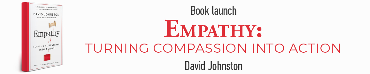 Book launch Empathy: Turning Compassion into Action 